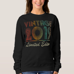 Sudadera 4 Años Vintage 2019 Edición Limitada 4º Nacimiento