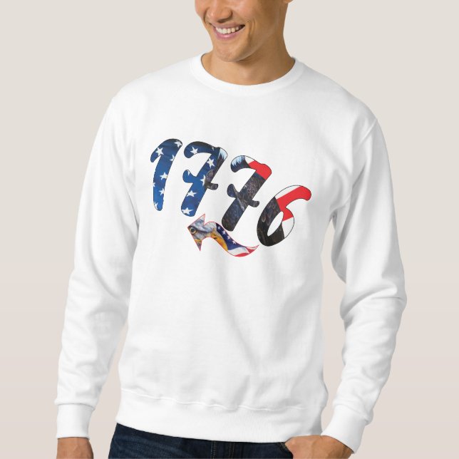 Sudadera 4 de julio - 1776 (Anverso)
