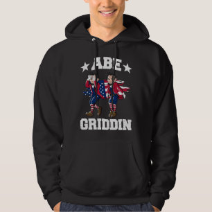 Sudadera 4 de julio Abraham Lincoln Griddy Abe Griddin