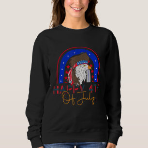 Sudadera 4 De Julio Águila Bandera Estadounidense Usa Meric