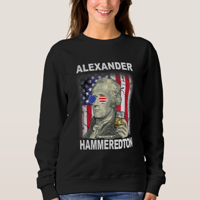Sudadera 4 De Julio Alexander Hammeredton Alexander Hamilt (Anverso)