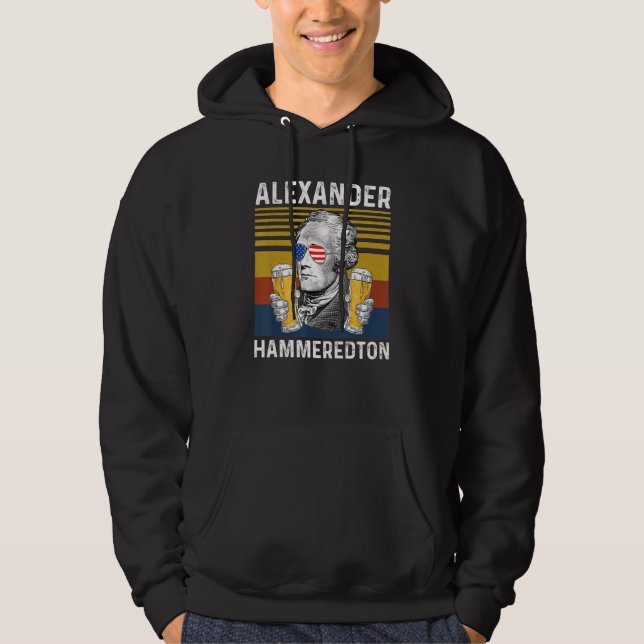 Sudadera 4 De Julio Alexander Hammeredton Alexander Hamilt (Anverso)