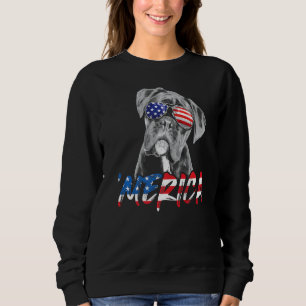 Sudadera 4 De Julio Boxer Bandera Americana Patriótica D