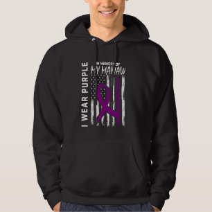 Sudadera 4 de julio Conciencia de Alzheimers Mamaw Estados