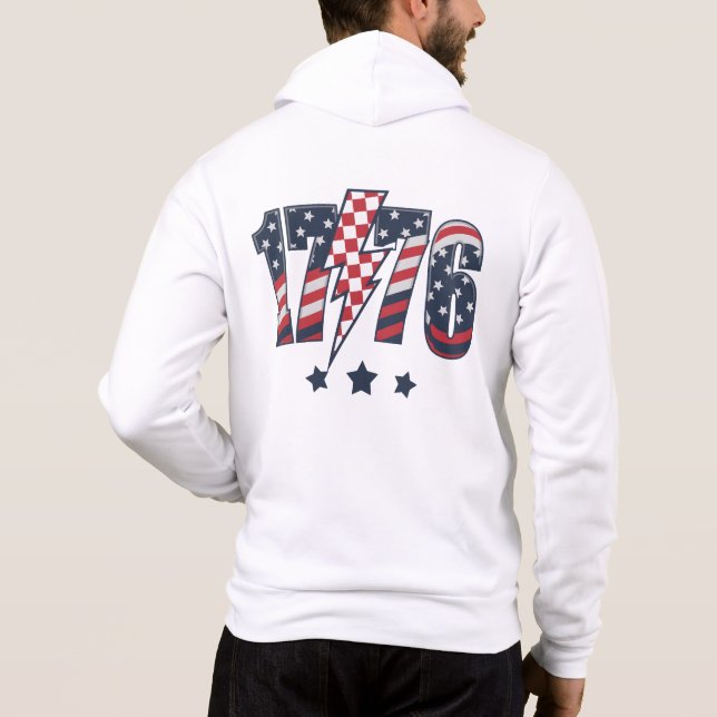 Sudadera 4 de julio de 1776 (Reverso)