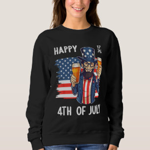 Sudadera 4 de julio de 1776 Patriótico Patriota EE. UU. Águ