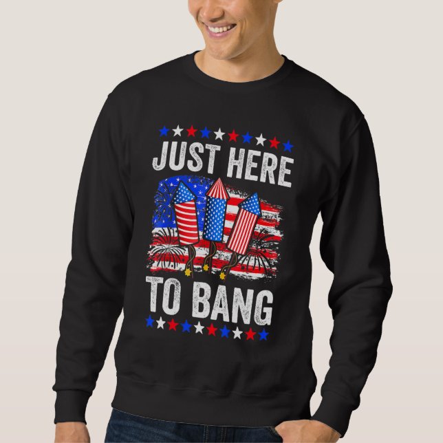 Sudadera 4 De Julio De 2014 Aquí A Bang 5 (Anverso)