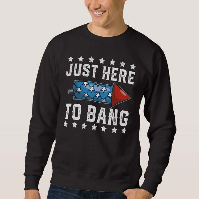 Sudadera 4 De Julio De 2014 Los Fuegos Artificiales Acá A (Anverso)