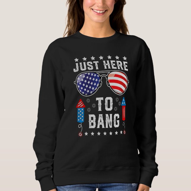 Sudadera 4 De Julio De 2014 Los Fuegos Artificiales Acá A (Anverso)