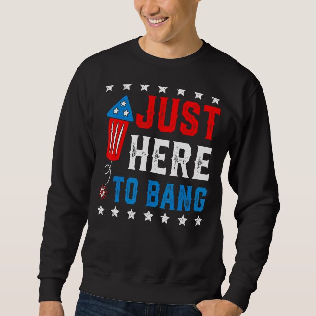 Sudadera 4 De Julio De 2014 Los Fuegos Artificiales Acá A (Anverso)