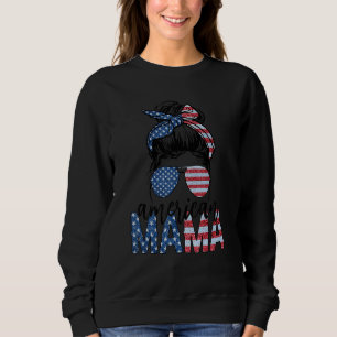 Sudadera 4 De Julio, Día De La Independencia De La Mamá Est