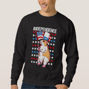 Sudadera 4 De Julio Día De La Independencia De Los Cerdos H