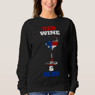 Sudadera 4 De Julio Día De La Independencia Del Vino