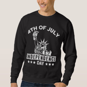 Sudadera 4 De Julio, Día De La Independencia, Fuegos Artifi