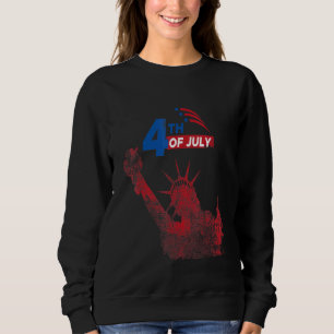 Sudadera 4 De Julio Día De La Independencia Ilustración De 