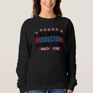 Sudadera 4 De Julio Director De Fuegos Artificiales