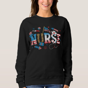Sudadera 4 De Julio Enfermeras Patrióticas