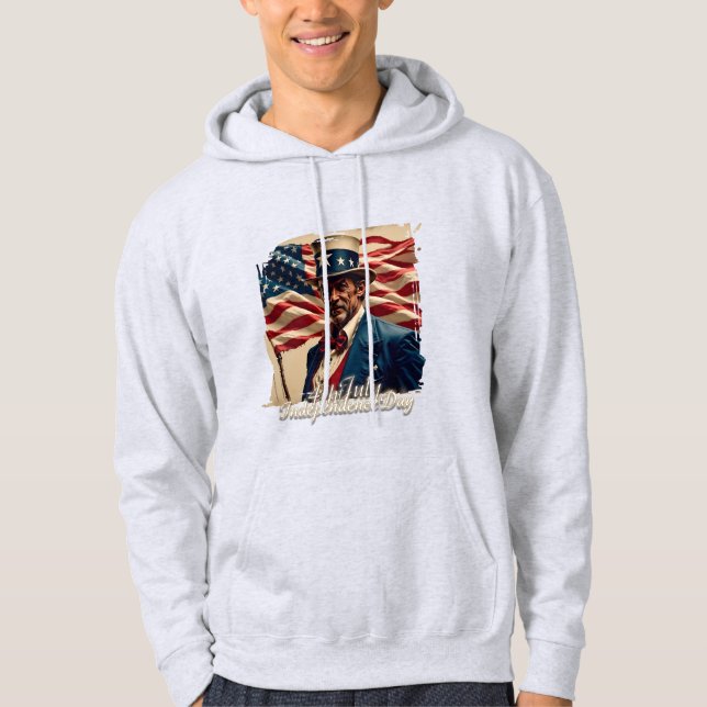 Sudadera 4 de julio - Espíritu de independencia (Anverso)