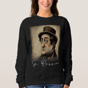 Sudadera 4 de Julio Gioachino Rossini Bandera de EE. UU. Mú