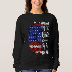Sudadera 4 De Julio Hogar De Girasol De Los Libres A Causa 