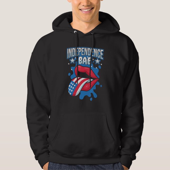 Sudadera 4 De Julio Independencia Bae 4 De Julio 1 (Anverso)