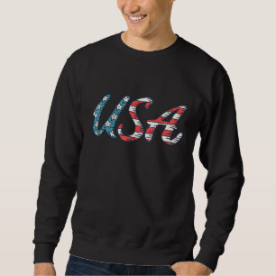 Sudadera 4 De Julio Independencia Gráfica Patriótica Estado