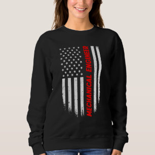 Sudadera 4 De Julio Ingenieros Mecánicos De Bandera Estadou