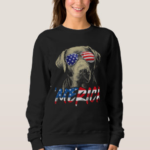 Sudadera 4 De Julio Labrador Recupera La Fla Americana