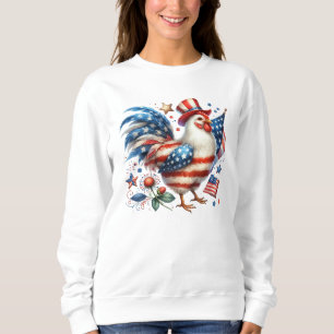 Sudadera 4 de julio Pollo Clipart-61531