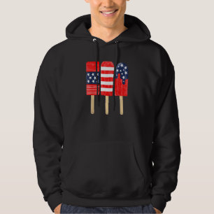 Sudadera 4 De Julio Popsicle Bandera Norteamericana Azul Bl