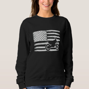 Sudadera 4 De Julio S Moto Cross Dirt Bike Bandera American
