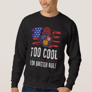 Sudadera 4 De Julio También Guay Para El Gobierno Británico
