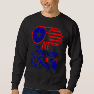 Sudadera 4 De Julio Todo Niño Estadounidense Patriótico Est