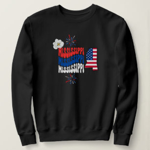 Sudadera 4 de julio/verano/Mississippi