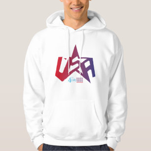 Sudadera 4 th July usa/eeuu texto simplificado by Masanser
