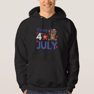 Sudadera 4th Of July American Bear For Kids Cute Usa Bear