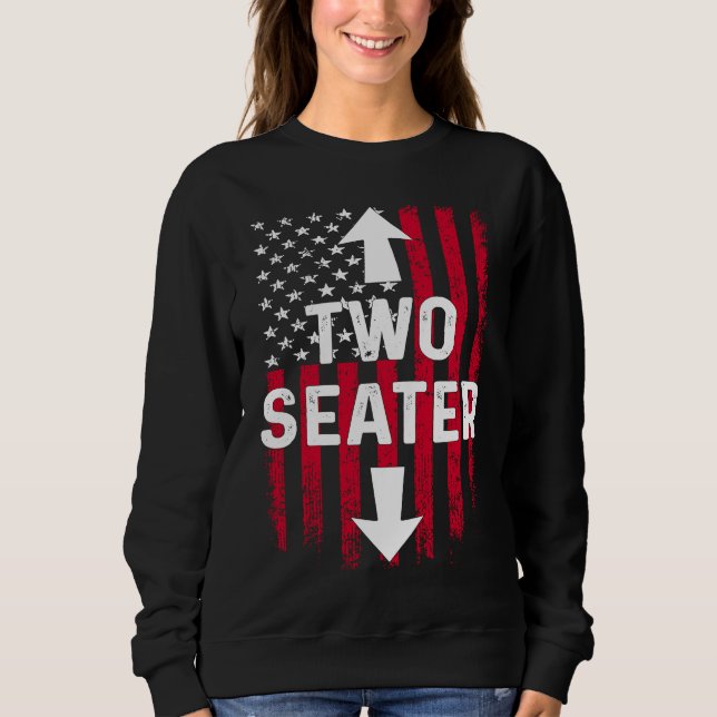Sudadera 4th Of July Dirty  For Men Adult Humor Two Seater (Anverso)