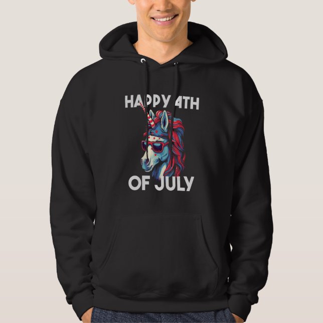 Sudadera 4th of July Patriotic USA American Independence (Anverso)
