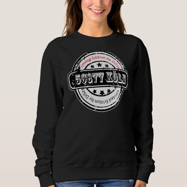Sudadera 50677 Colonia Postcode Veedel City Parte De Coloni (Anverso)