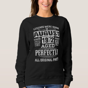 Sudadera 50.º Cumpleaños De Leyendas Nacido En Agosto De 19