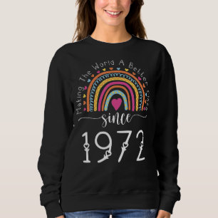 Sudadera 50.º cumpleaños que hace del mundo un lugar mejor