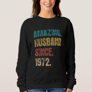 Sudadera 50 Aniversario Boda Por Su Sorprendente Esposo Sin
