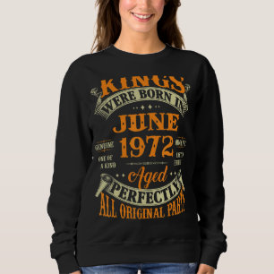 Sudadera 50 Aniversario De Los Reyes Nacidos En Junio De 19