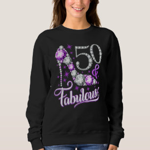 Sudadera 50 años  50 y fabuloso desde 1972 Cumpleaños 50