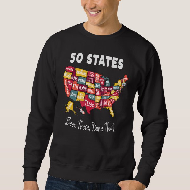 Sudadera 50 Estados Han Hecho Ese Recuerdo Para Hombres F (Anverso)