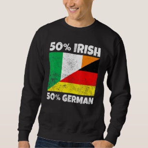 Sudadera 50 irlandés 50 alemán irlandés