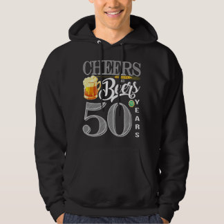 Sudadera 50th Birthday Cheers And Beers To 50 Years