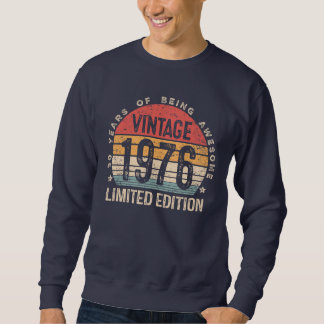 Sudadera 50th Birthday Vintage 1976 Limited Edition 50 Bday