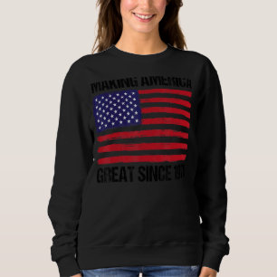 Sudadera 52.º cumpleaños haciendo grande a Estados Unidos d