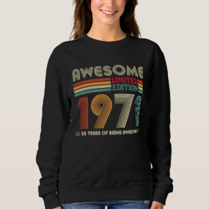 Sudadera 52 años alucinante 1971 Deco retro 52 cumpleaños